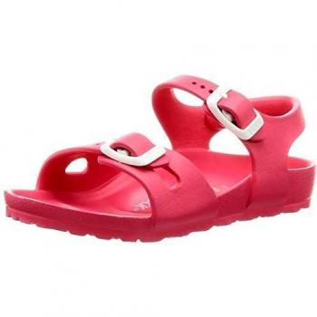 Birkenstock Girls' Rio Ankle Strap Sandals, Pink