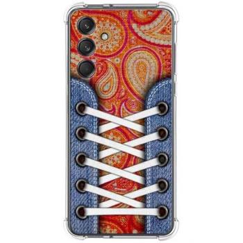 Funda Antigolpes de Silicona para Samsung Galaxy M55 5G con Diseño Zapatillas 10 Dibujos