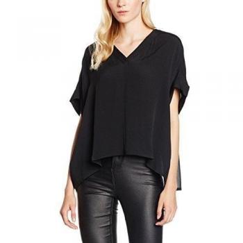 Happiness Logomania Streetstyle-Astra, Top para Mujer, Negro