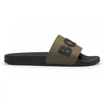 Chanclas Hombre Boss Kirk Verde Talla 42