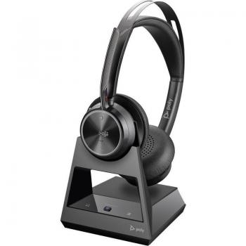 HP Poly Voyager Focus 2-M Wireless USB-C Microsoft Teams Certified with Charge Stand Headset
