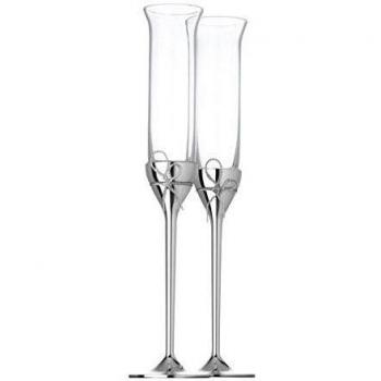 Wedgwood Vera Wang Love Knots Toasting Flutes