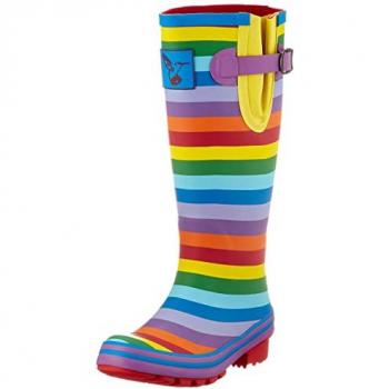 Botas de lluvia mujer Rouchette Arcoíris