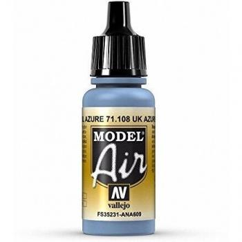 Vallejo Pintura para Azure del Reino Unido, 17 ml.