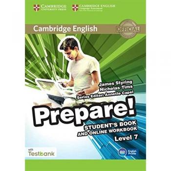 Cambridge English Prepare! Level 7 Student's Book and Online Workbook with Testbank