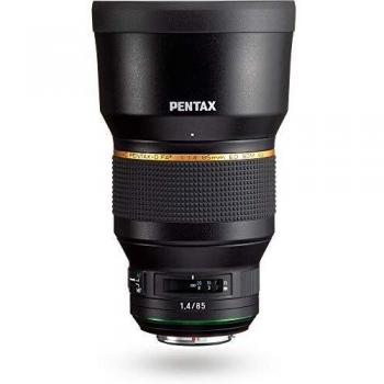 Pentax HD D-FA* 85mm f/1.4 ED SDM AW - Teleobjetivo Premium para cámaras réflex, color negro