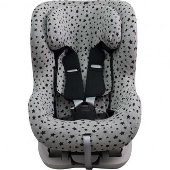 Funda para silla de coche JYOKO compatible con Romer King II, Trifix y Casualplay Bicare Jyoko Black Star