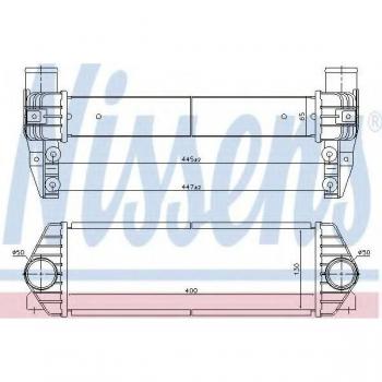 Intercooler Turbo Nissens 96435 de alto rendimiento