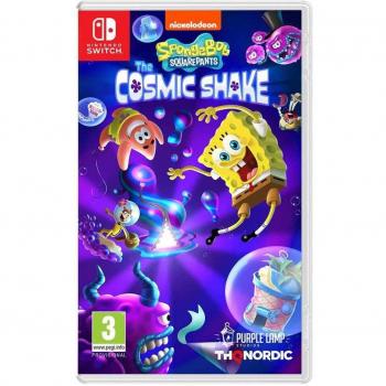 SpongeBob SquarePants The Cosmic Shake - Juego para Consola Nintendo Switch, aventura de plataformas, gráficos coloridos, personajes icónicos de Bob Esponja, multijugador cooperativo, niveles temáticos basados en episodios de la