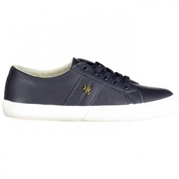 Ralph Lauren Blue Polyester Sneaker - EU39/US9, Female, Size: 9 US, Sporty Style