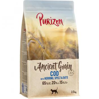 Purizon Adult Bacalao - Cereales Ancestrales - 2,5 kg