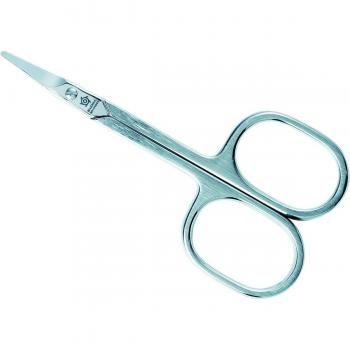 Pfeilring Baby Nail Scissors - 9 cm Nickel Plated Curved Design