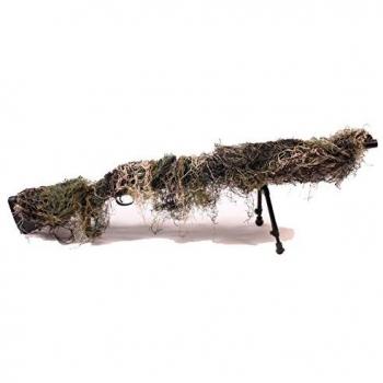 Fosco - Malla cubre fusil de camuflaje para francotirador. Modelo Woodland 469275 Airsoft Camo