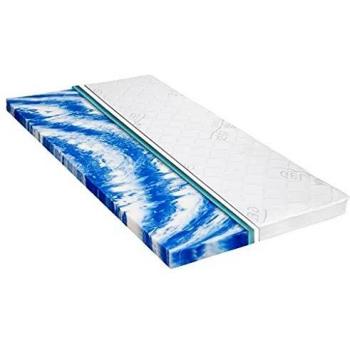 vidaXL Sobrecolchón de Espuma de Gel Frío con Perfil Tipo Huevo Cubrecolchón Cubierta de Colchon Protector Ropa de Cama 180x200 cm 6 cm