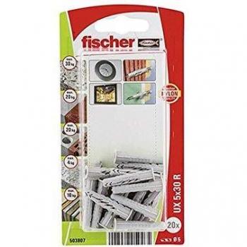 FISCHER 503807 - Blister taco nylon UX 5x30 RK NV