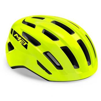 Casco MET MILES Amarillo Fluor 52-58 2022, tipo de producto: casco de bicicleta, características: color amarillo fluor, talla S-M (52-58 cm), modelo del año 2022