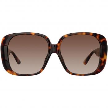 Linda Farrow MIMA LFL1401 C2 Women’s Sunglasses Tortoiseshell Size 59