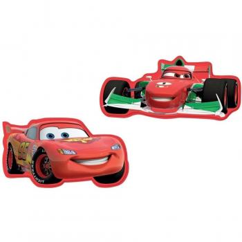 Fundeco Espuma Elementos Conjunto De 2 Cars 2 15cm x 20cm