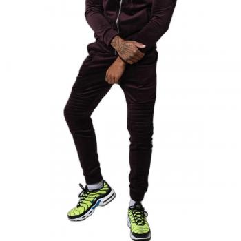 Project X Paris Velvet Jogging Pants for Men - Violet