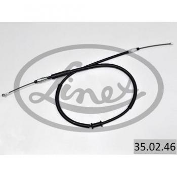 Cable de freno de estacionamiento LINEX 35.02.46