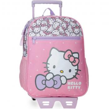Mochila Hello Kitty My favourite bow33 cm con carro