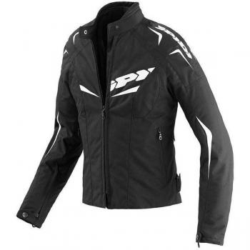 SPIDI Chaqueta Moto en Tejido NW 200 Tex Lady, Negro/Blanco, L