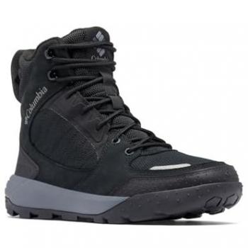 Botas de Senderismo Columbia Portlander™ Omni-Heat Infinity para Hombre, Color Negro/Titanio, Talla 44.5