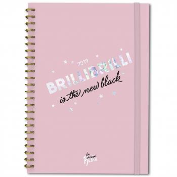 Agenda anual semana/vista Vecina Rubia 2019: Brilli brilli is the new black - La vecina rubia