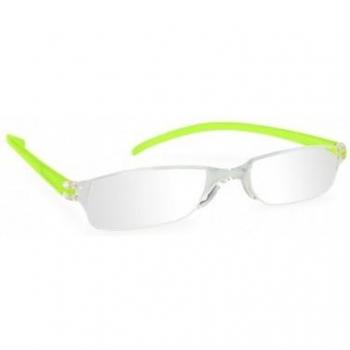 Gafas de lectura premontadas modelo Invisible con lente asférica en Verde +1.00