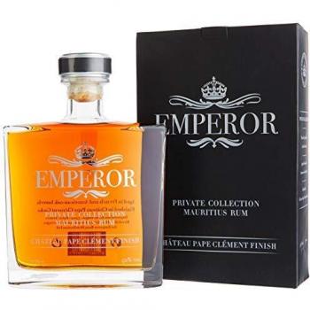 Emperor Mauritian Rum PRIVATE COLLECTION Château Pape Clément Finish 42% Vol. 0,7l in Giftbox