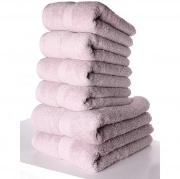 PimpamTex – Juego de Toallas Premium 700 Gramos de Secado Rápido para Baño, 100% Algodón, Pack Toallas de Baño + Toallas de Mano –