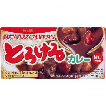 Curry Japonés Delicate Taste S&B 200 g