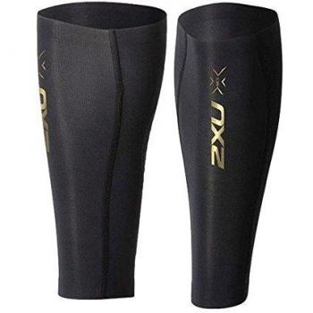 2XU UA3064b Calentadores De Piernas, Hombre, Negro, XS