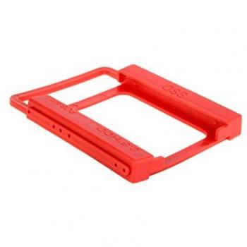 ADAPTADOR DISCO DURO 2.5'' A 3.5'' ROJO