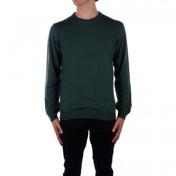 Woolrich Men's Round-neck Knitwear Sweater - Green - Size L