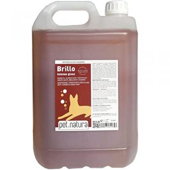 Champú Brillo Intenso para Perros y Gatos con Pelo Largo, Medio o Castigado - Garrafa 10L pH Adaptado