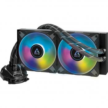 Arctic Liquid Freezer II 280 A-RGB All-in-One Liquid CPU Cooler with 140mm PWM Fans, 1700 RPM, Black