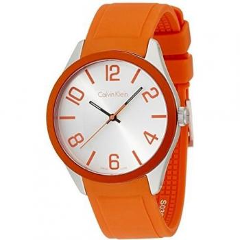 Calvin Klein Unisex Watch Analogue Quartz Silicone K5E51YY6