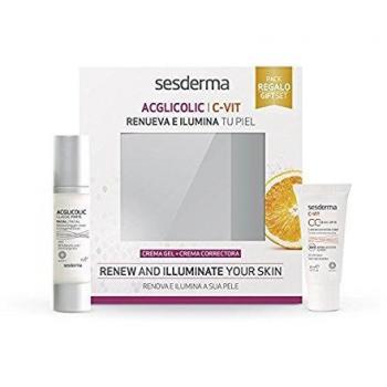 SESDERMA ACGLICOLIC CREMA GEL + C-VIT CC Cream SPF15 30 ml