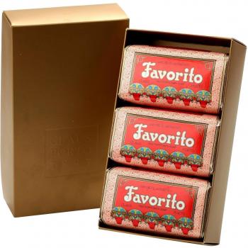 Jabón Decorativo Claus Porto Favorito de Amapola Roja 150 g