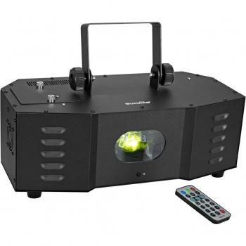 Eurolite GoFlow 100 - Proyector LED RGBW de Efecto Gobo con Luz Multicolor y Temperatura de Color 8000 K