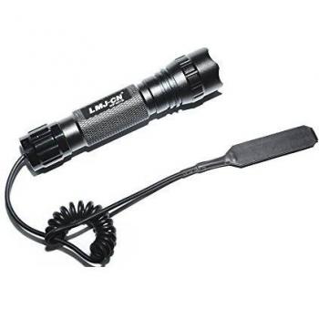 LMJ-CN® 501B linterna táctica modo 5 cree 3.7-4.2V XM-L T6 LED 800 antorchas lm con interruptor de presión táctica