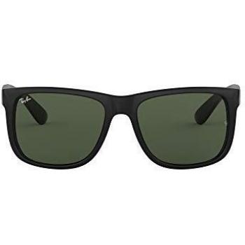 Ray-Ban RB4165F Justin Asian Fit 601/71 Men's Sunglasses Black Size 55