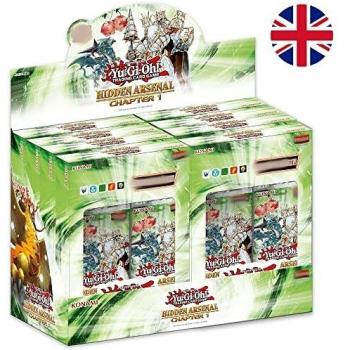 Caja de sobres yu - gi - oh hidden arsenal chapter 1 ingles