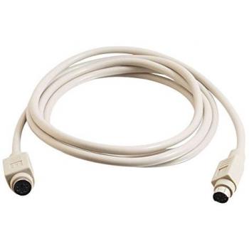 C2G - Cable alargador de Teclado - PS/2 de 6 espigas