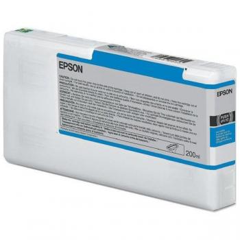 Cartucho de Tinta Original Epson T55V2 Cian de Alta Calidad