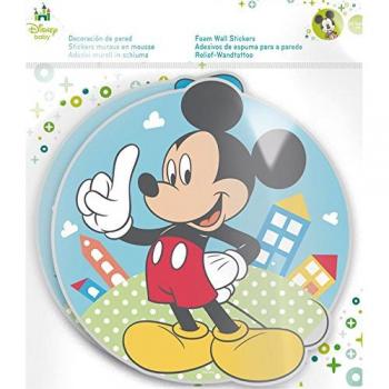 Figura Adhesiva de Espuma en Relieve Mickey Disney 28cm