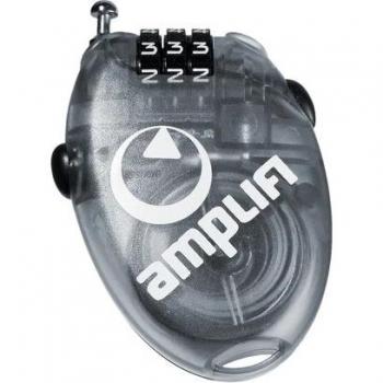 Candado de Alambre Amplifi Pequeño Unisex Color Negro Transparente