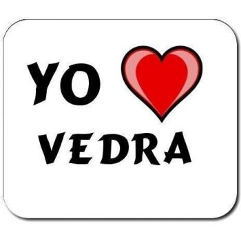 Almohadilla con estampada de Te quiero Vedra