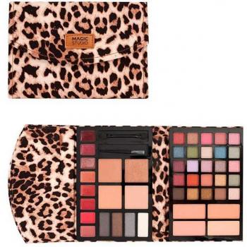 Magic Studio Wild Safari Travel Wallet Estuche de Maquillaje 46 Piezas